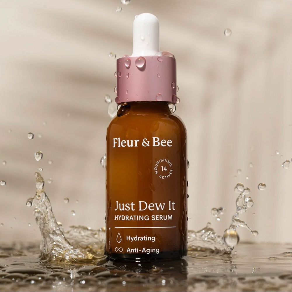 Fleur and Bee Just Dew It Hydrating Anti Aging Serum 1 oz